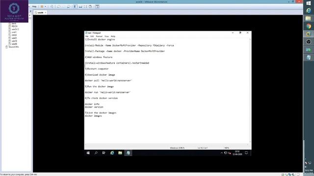 Installation of Docker on Windows 2019 смотреть онлайн
