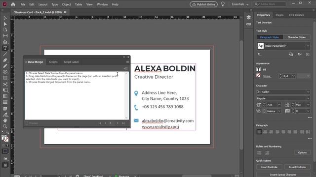 How to Use Data Merge in InDesign смотреть онлайн