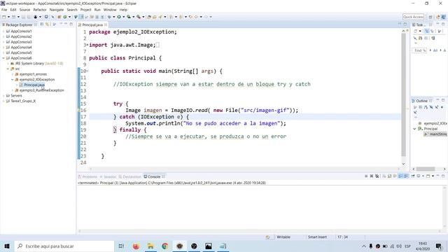 Video 16 - IOException смотреть онлайн
