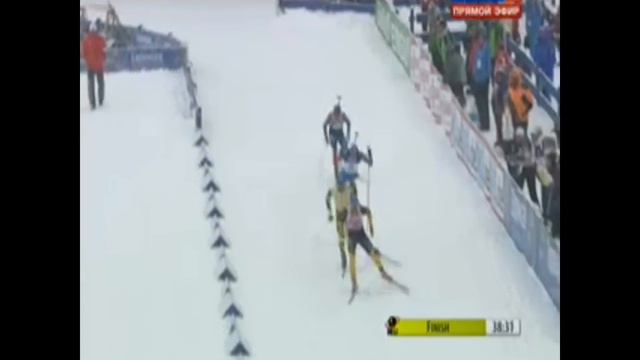 Шипулин завоевал серебро в масс старте 21.01.2012 смотреть онлайн