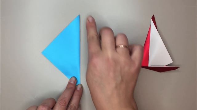 Sailboat origami, Парусник оригами смотреть онлайн