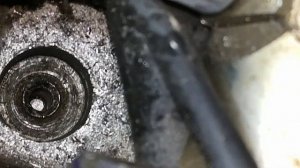 Спринтер сломалась свеча накала высверливаем