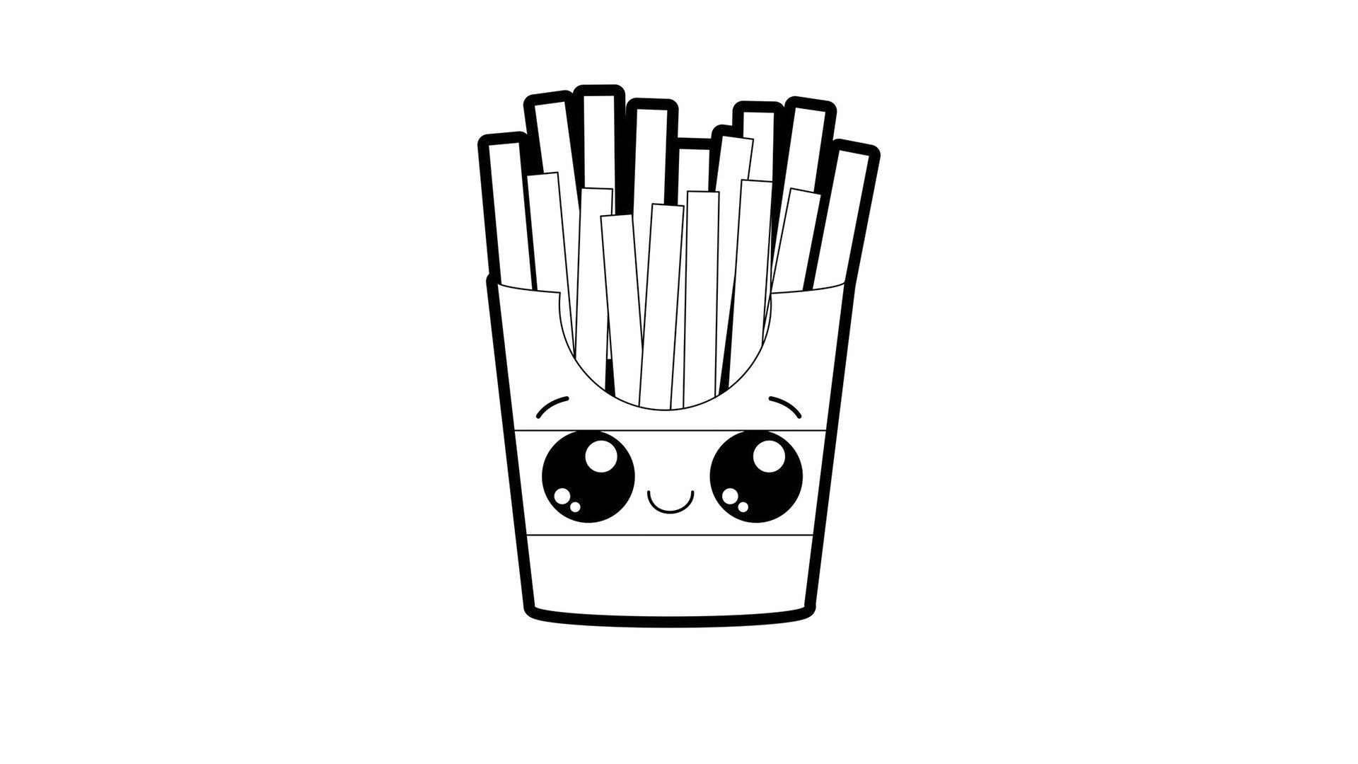 КАК НАРИСОВАТЬ МИЛУЮ КАРТОШЕЧКУ ФРИ ЛЕГКО И БЫСТРО УЧИМСЯ РИСОВАТЬ смотреть онлайн