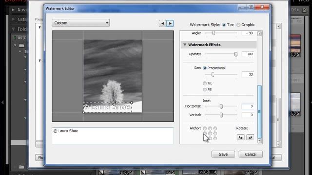 Lightroom 3, 4, 5: Watermark Your Photos with Text and Graphics смотреть онлайн