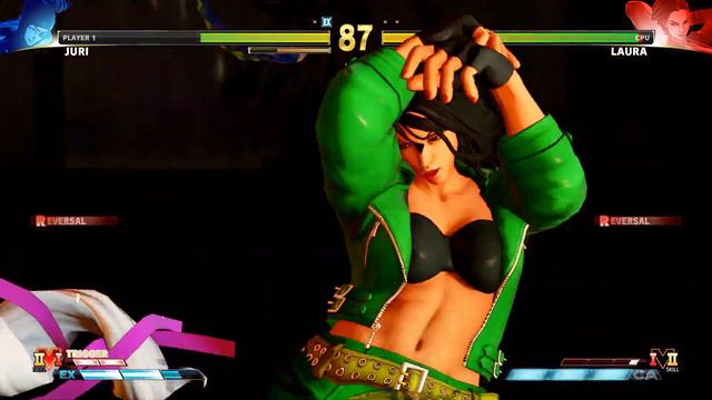 Street Fighter V CE Juri vs Laura PC Mod смотреть онлайн