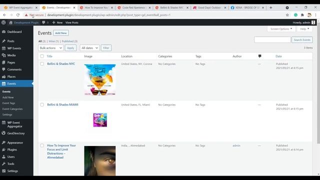 How to import Social Event into the GeoDirectory plugin using WP Event Aggregator plugin смотреть онлайн