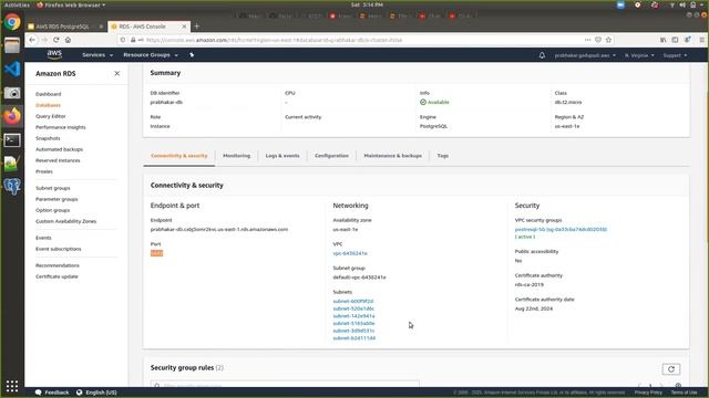 AWS Rational Database service - PostgreSQL | Setup & Configure PostgreSQL смотреть онлайн