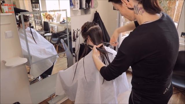 2018-20 Nicola preview - long hair cut to asymmetric bob смотреть онлайн