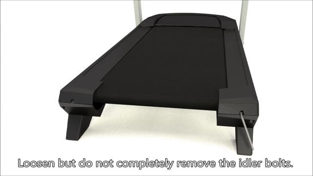 Replacing The Drive Belt - Treadmill
