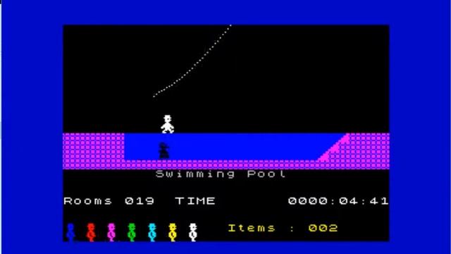 Jet Set Willy II The Final Frontier - ZX Spectrum - MAMEUI64 v0.200 emulator смотреть онлайн