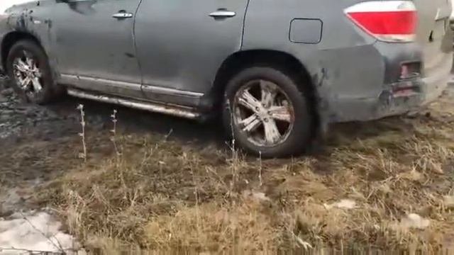 Toyota Highlander тест на проходимость_ смотреть онлайн
