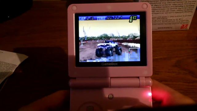 Обзор на клон Gameboy Advance Sp от EXEQ