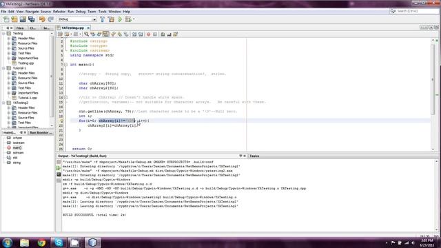 BeginnersCPP.com- Episode 33: Back to the basics- Char arrays смотреть онлайн