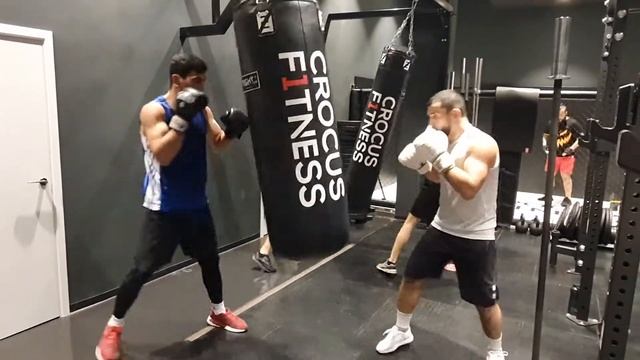 Хаял Джаниев, Шер Мамазулунов работа на мешке!!!