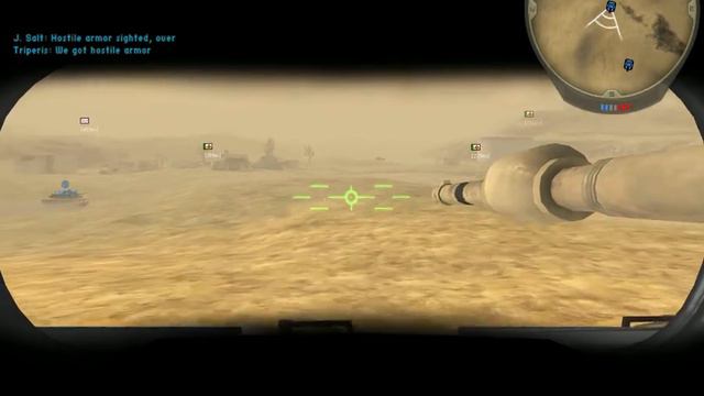 Battlefield 2 gameplay with 255 bots. Aberdeen. Part 1 смотреть онлайн