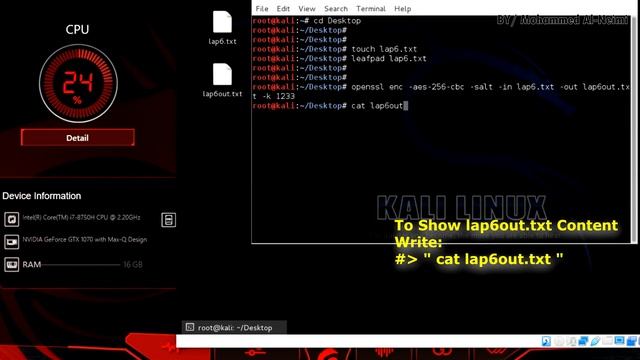LAB 6 Cryptography and OpenSSL || First Part смотреть онлайн