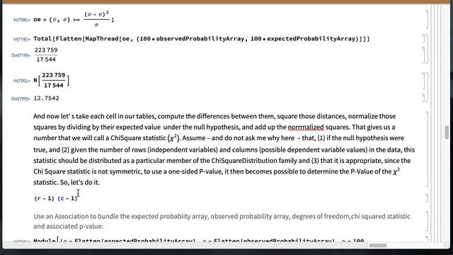 Chi Squared and Fisher Exact Tests. Video 22. смотреть онлайн