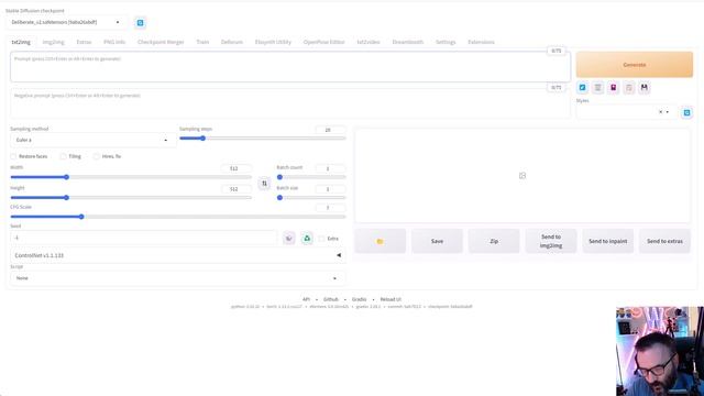AI animation with DeForum in Stable Diffusion смотреть онлайн