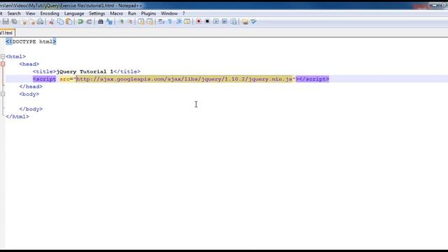 jQuery for beginners - tut 1 (Hello World) смотреть онлайн