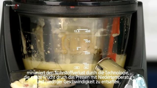 Whole Slow Juicer EVO 820 #kuvings #evo820 #entsafter #juicer #rezept смотреть онлайн