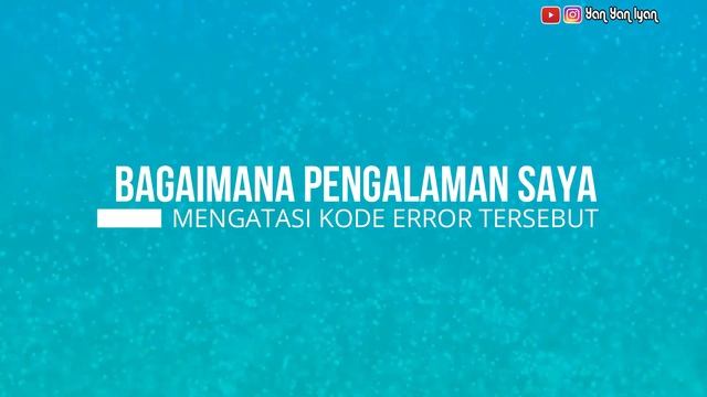 SOLUSI KODE ERROR 0xc000005 PADA KOMPUTER смотреть онлайн