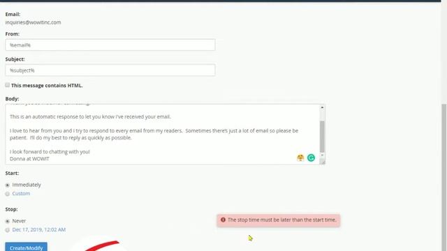 Roundcube (webmail ) - How to setup auto-responders смотреть онлайн