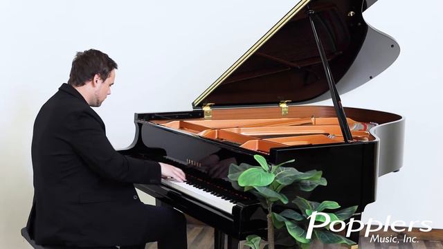 Yamaha GC2 5'8" Baby Grand Piano | USED 6 Years Old | Popplers Music смотреть онлайн