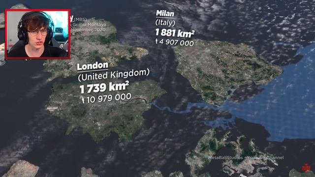 The LARGEST Cities in the World... смотреть онлайн