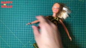 5 Easy DIY ? DRESSES for dolls NO SEW NO GLUE  #dolls #barbie #happydolls