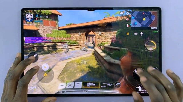 Call Of Duty Mobile Gameplay On Samsung Galaxy Tab S9 Ultra (Maxed Graphics Settings) смотреть онлайн