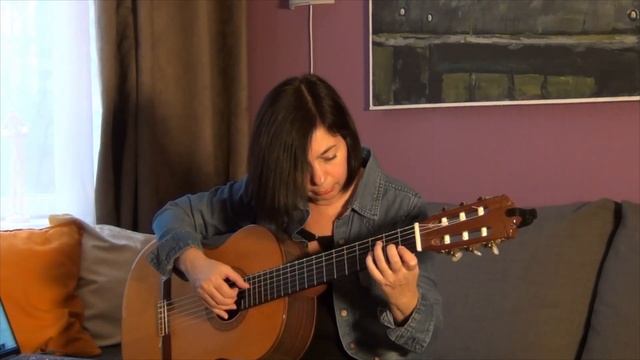 Joana Francesa (Chico Buarque) - Natalia Kiselyova (solo guitar arrangement) смотреть онлайн