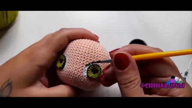 Como Fazer Olhinhos de Anime Para Chibi Doll #ChiharuSuh смотреть онлайн