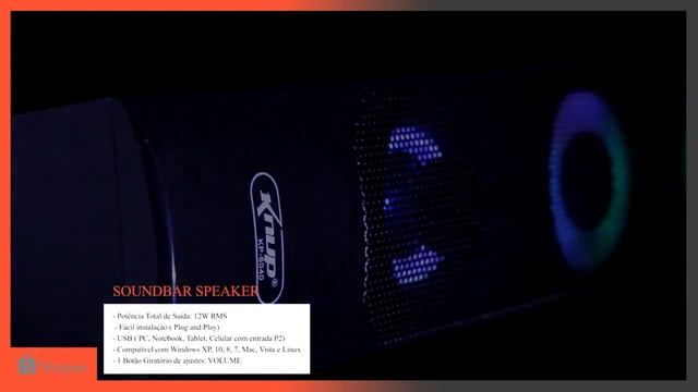 Caixa de Som SoundBar Pc Gamer Subwoofer P2 Led Rgb Tv Pc Notebook Celular Tablet смотреть онлайн
