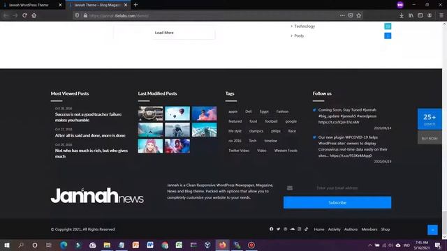 Review Template Jannah 5.0.7 смотреть онлайн