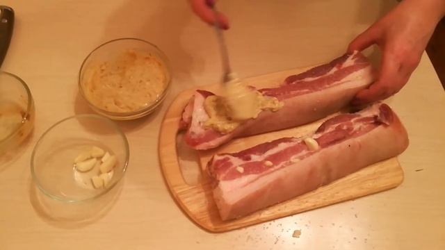 Грудинка по домашнему в духовке смотреть онлайн