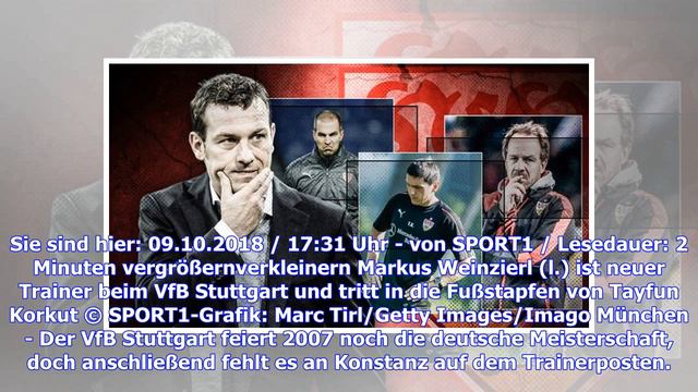 Weinzierl für Korkut: Wie der VfB Stuttgart seine Trainer verschleißt смотреть онлайн