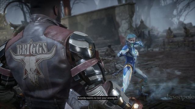 Mortal Kombat 11 : Jax Briggs All Intro Dialogues смотреть онлайн