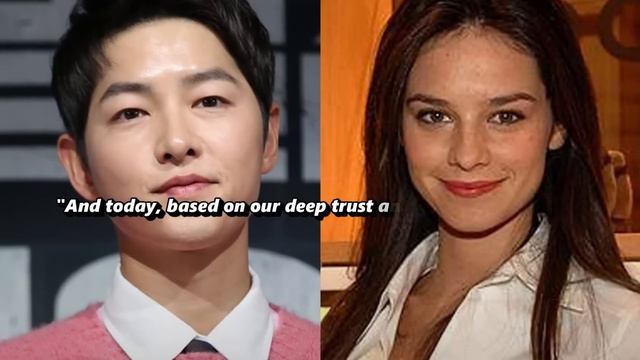 Song Joong Ki REVEALS Pregnancy And Marriage With Katy Louise Saunders