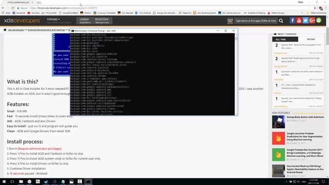 Uninstall bloatware from Android with ADB смотреть онлайн