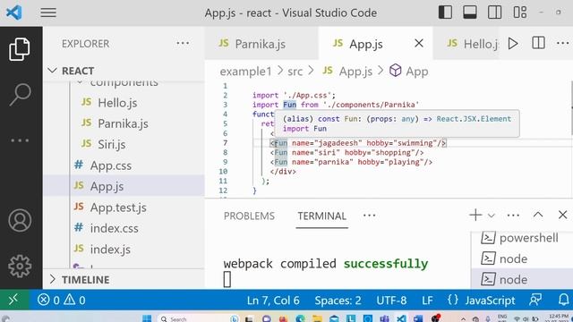Props In React JS | React JS Props | React JS Tutorial For Beginners | Learn React JS смотреть онлайн
