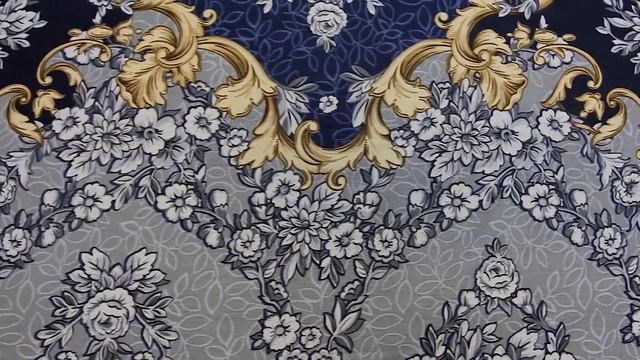 Бязь "Версаль" (синий) смотреть онлайн