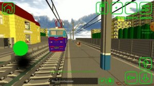 Играю в SkyRail в мультиплеер. Извините, что запись остановилась, просто у меня почти нету места