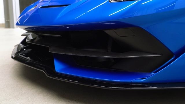 The ULTIMATE BLUE Lamborghini Aventador SVJ Roadster - Blu Vathys!