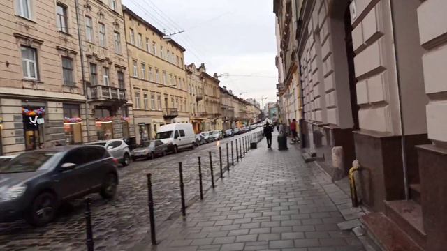 Прогулка по городу.Центр Львова 👍 смотреть онлайн