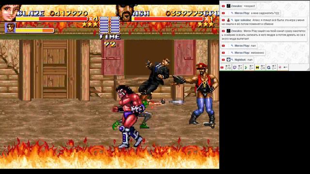 Streets of Rage mod - Cadillacs & Dinosaurs стрим смотреть онлайн