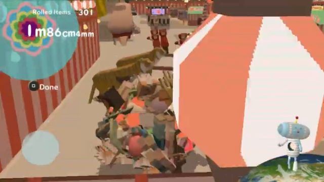 Touch My Katamari DLC #7 - Katamari Fan Festival in Eternal mode смотреть онлайн