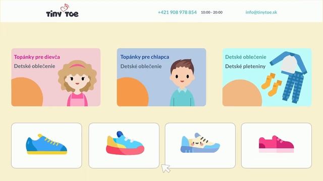 Рекламный ролик интернет магазина детской обуви/Internet store commercial смотреть онлайн