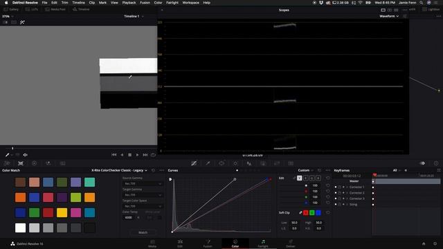 How To Professionally Use The Xrite Color Checker Video Passport in Davinci Resolve смотреть онлайн