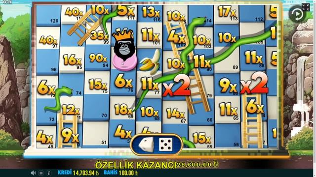Yeni Slot Oyunu Snakes And Ladders Megadice İle BÜYÜK VURGUN YAPTIK | GÖRDÜĞÜMÜZ EN İYİ OYUN #Slot смотреть онлайн