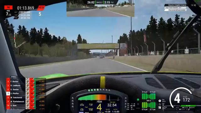 [Assetto Corsa Competizione] VirtualRacing.org | Porsche World Cup @ Zolder | #90 YourNameHere смотреть онлайн